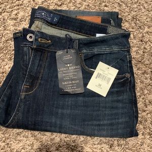 Brand New Lucky Brand jeans. Lolita Boot, Women’s size 14/32 Regular